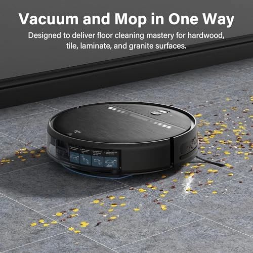 Robot Vacuum and Mop Combo — Smart Cleaning Robots, ZC WAS