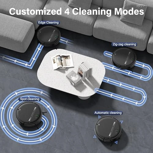 Robot Vacuum and Mop Combo — Smart Cleaning Robots, ZC WAS