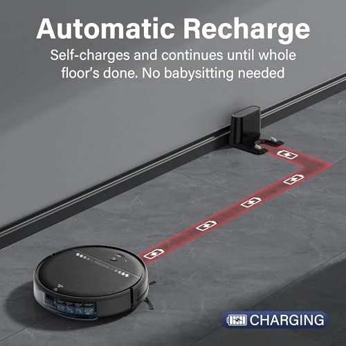 Robot Vacuum and Mop Combo — Smart Cleaning Robots, ZC WAS