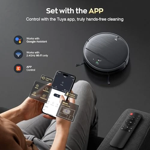 Robot Vacuum and Mop Combo — Robot Vacuum, iMartine