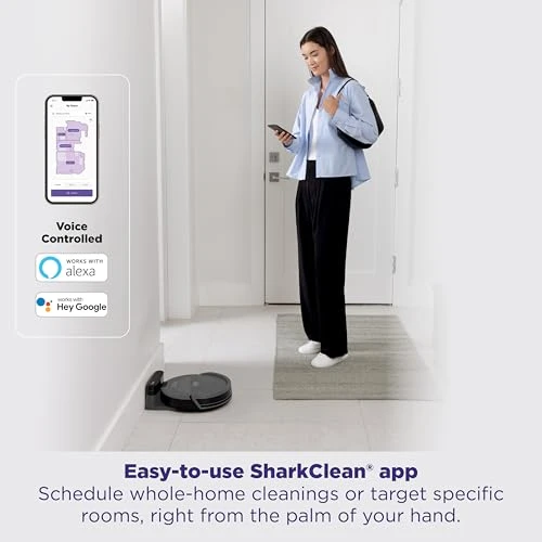 Robot Vacuum with SmartPath Navigation and Self-Cleaning Brushroll — Smart Cleaning Robots, Shark
