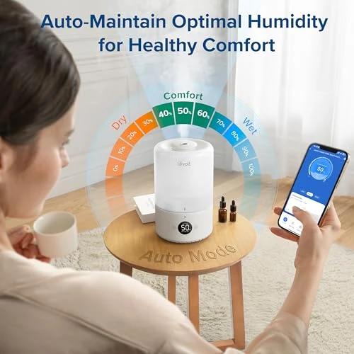 Smart Cool Mist Top Fill Humidifier — Humidifier, LEVOIT