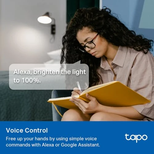 Smart Light Bulbs - Natural Daylight, Dimmable, Compatible with Alexa and Google Home, A60 Bulb/E27 Base, 60W... — Smart Light Bulb, Tapo