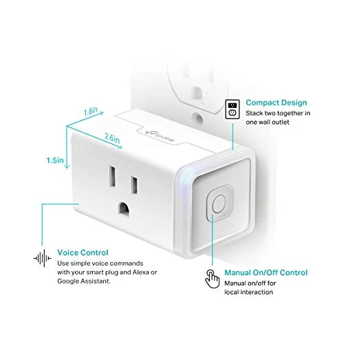 Smart Plug 3-Pack — Plugs, Kasa Smart
