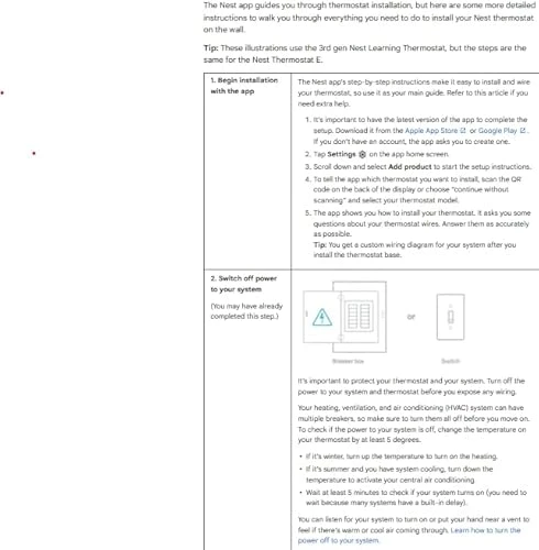 Smart Thermostat for Home - Programmable Wifi Thermostat - Charcoal — Smart Climate Control, Google