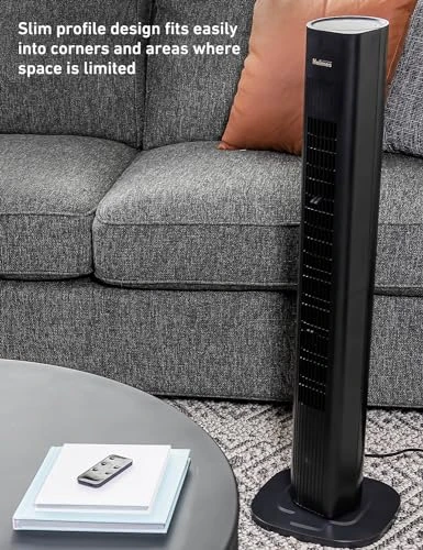 Smart Wi-Fi Connected Tower Fan — Smart Fan, HOLMES