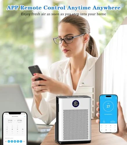 Smart WiFi Air Purifier — HEPA Air Purifiers, FRESHDEW