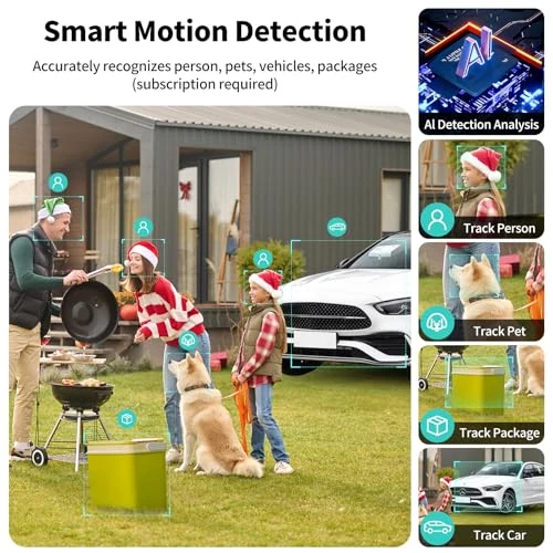 Smart Wireless Security Camera — Outdoor Security Cameras, Tziarp