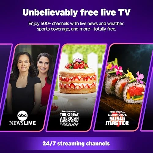 Streaming Stick — Smart TV, Roku
