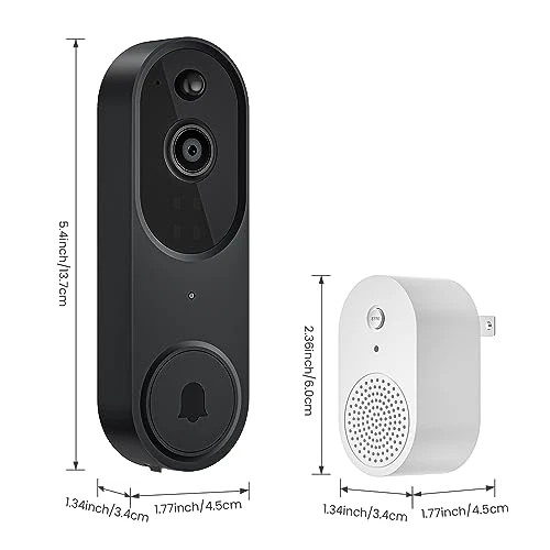 Video Doorbell Camera Wireless with Chime — Doorbells, BITEPASS
