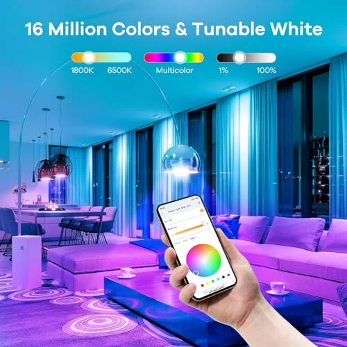 WiFi Smart Light Bulbs — LED, Linkind