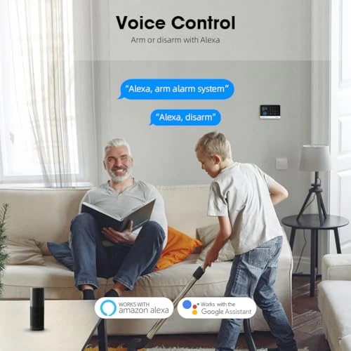 Wireless Home Alarm System, 24-Piece Kit — Smart Home Security, PGST