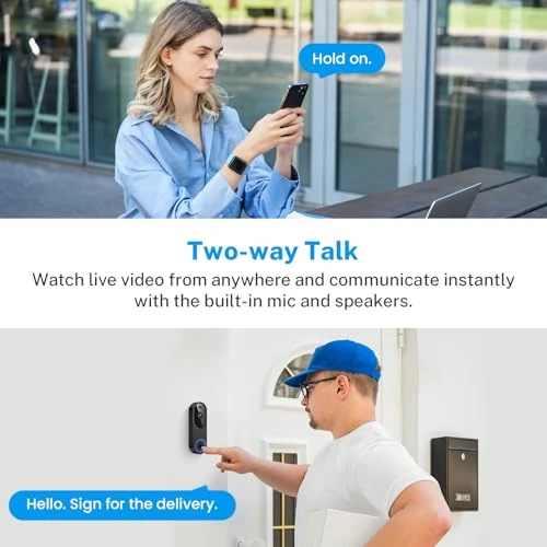 Wireless Video Doorbell Camera — Doorbells, SnapGlow