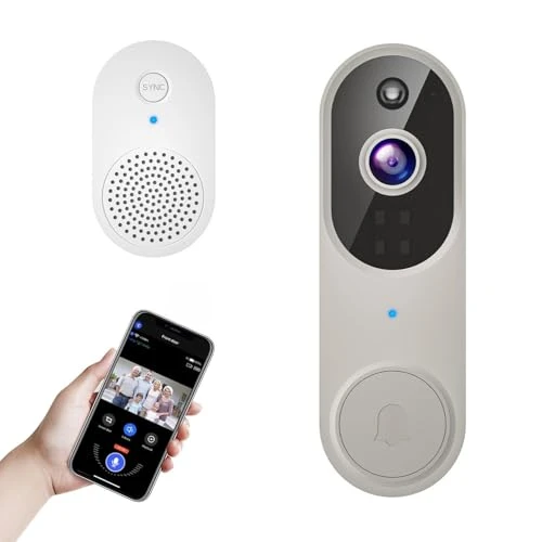 Wireless Video Doorbell Camera — Smart Home Security, LumoYuzu