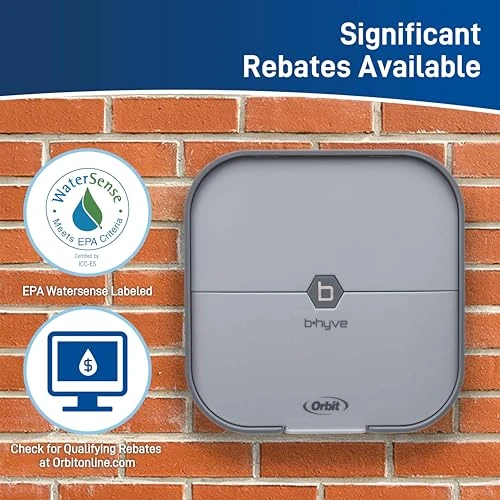 4-Zone Indoor Smart Sprinkler Controller — Controllers, Orbit