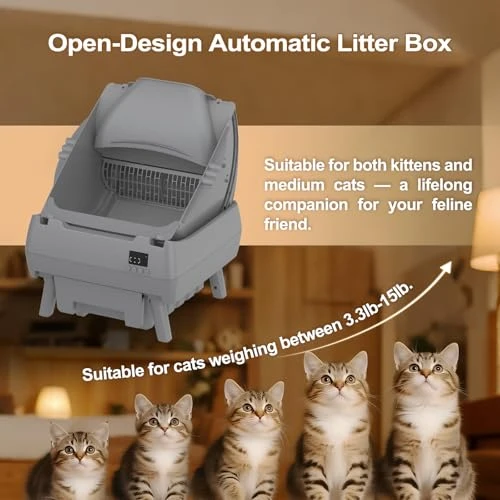 Automatic Cat Litter Box Self Cleaning — Self-Cleaning Litter Box, Cegimus