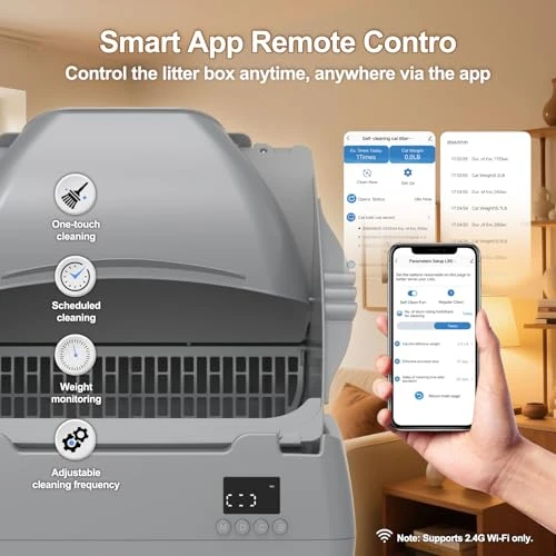 Automatic Cat Litter Box Self Cleaning — Self-Cleaning Litter Box, Cegimus