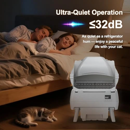 Automatic Cat Litter Box Self Cleaning — Self-Cleaning Litter Box, Cegimus