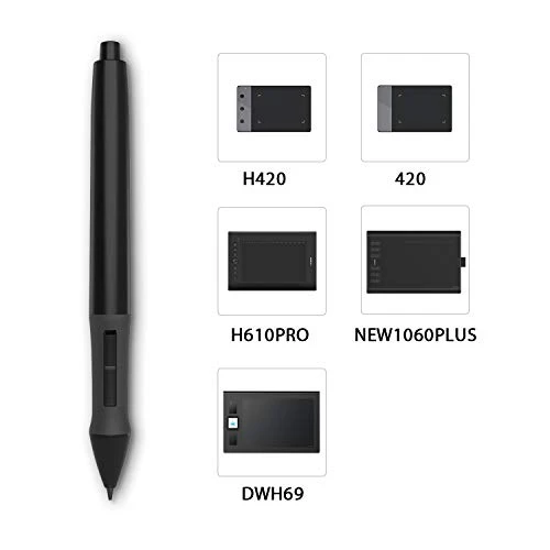 Battery Pen Stylus — Drawing Tablet, Huion