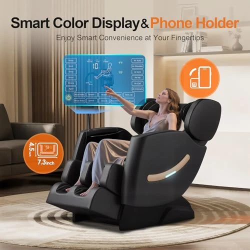 Full Body Recliner Massage Chair with Heating and Zero Gravity — Back Relief Solutions, VUYSUYVY