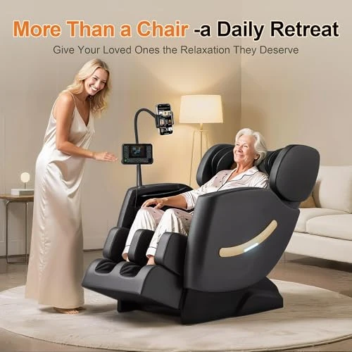 Full Body Recliner Massage Chair with Heating and Zero Gravity — Back Relief Solutions, VUYSUYVY