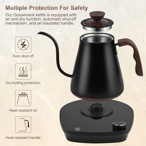 Gooseneck Electric Kettle — Electric Kettles, YDDZZM