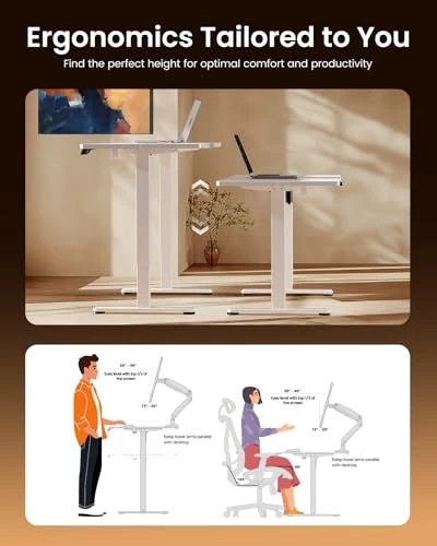Height Adjustable Electric Standing Desk — Workspace Solutions, ErGear