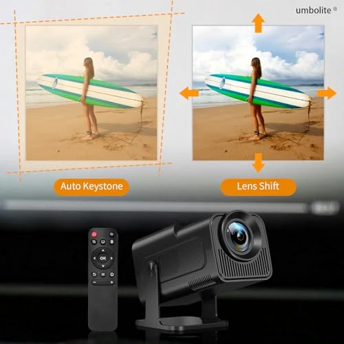 Mini Projector with WiFi and Bluetooth — Outdoor Light Projectors, umbolite