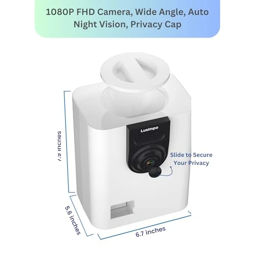 Pet Camera with Treat Dispenser — Cameras & Monitors, LUSIMPO