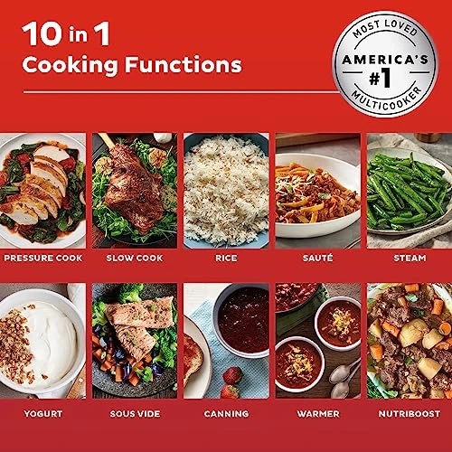Pro Plus Wi-Fi Smart 10-in-1 Pressure Cooker — Multicooker, Instant Pot
