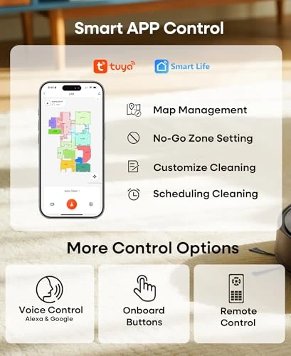 Robot Vacuum and Mop Combo — Smart Cleaning Robots, uninell