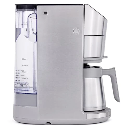 Smart Grind & Brew Coffee Maker with Podless Single Serve, 90oz Water Reservoir, 10 Cup Thermal Carafe, Voice Control,... — Coffee Makers, GE Profile