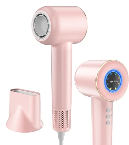 Smart Ionic Hair Dryer with Intelligent Grip Sensor, Thermo-Control, Self-Cleaning, MiJiTrio