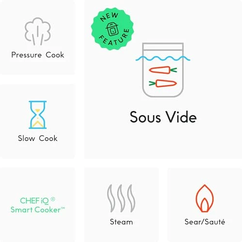 Smart Pressure Cooker with WiFi and Built-in Scale — Multicooker, CHEF iQ