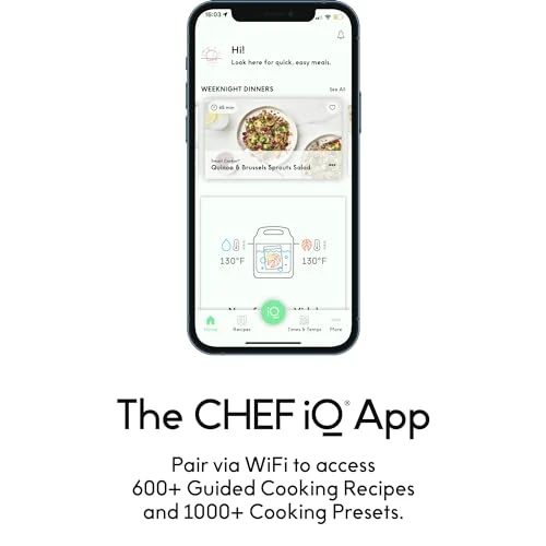 Smart Pressure Cooker with WiFi and Built-in Scale — Multicooker, CHEF iQ