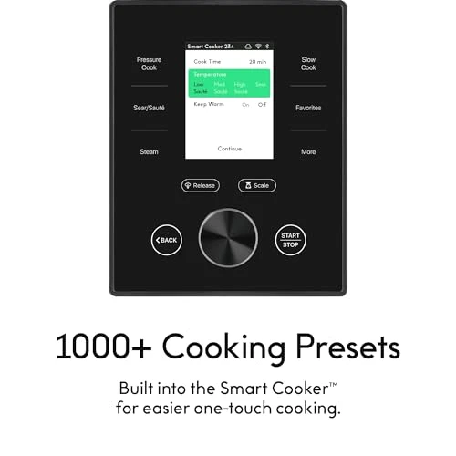 Smart Pressure Cooker with WiFi and Built-in Scale — Multicooker, CHEF iQ