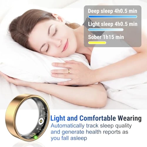 Smart Ring Fitness Tracker — Smart Rings, YULUCKGO