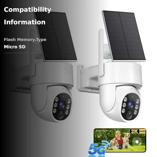 Solar Security Camera Outdoor — Outdoor Security Cameras, Gianteye