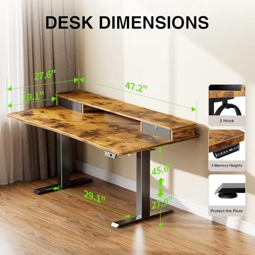 Standing Desk with Storage Drawers — Workspace Solutions, Veken
