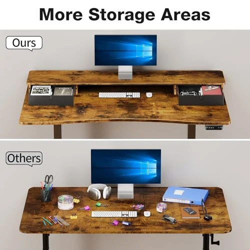 Standing Desk with Storage Drawers — Workspace Solutions, Veken