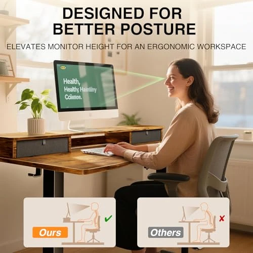 Standing Desk with Storage Drawers — Workspace Solutions, Veken