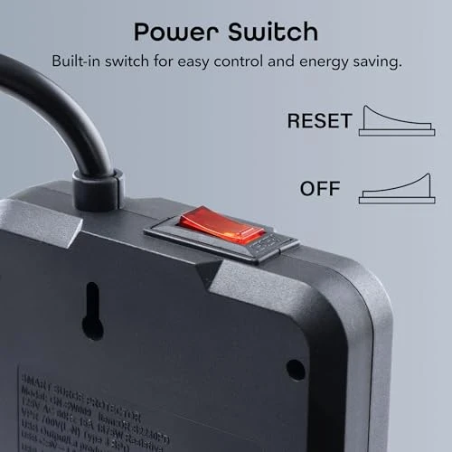 Surge Ultra Smart 6-Outlet Surge Protector — Power Solutions & Surge Protection, Geeni