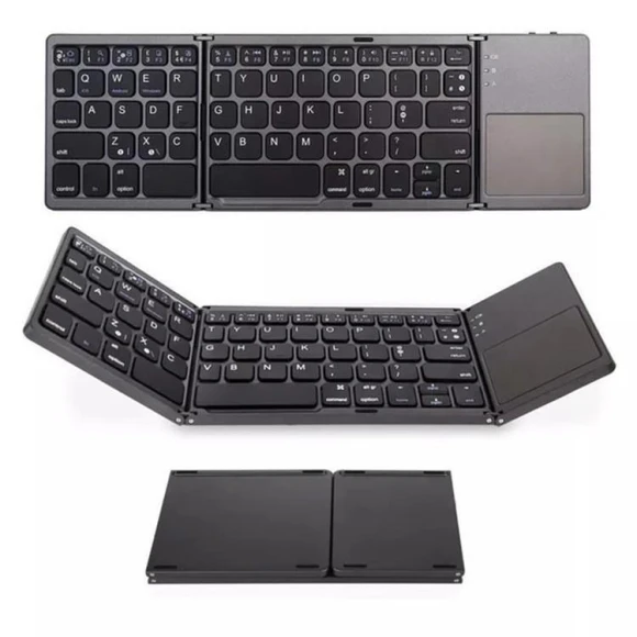 Compact Wireless Bluetooth Keyboard with Touchpad — Keyboards, Computer boost