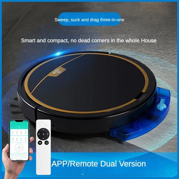 Smart Robot Vacuum with Water Tank — Smart Cleaning Robots, Holland Zho