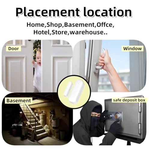 Smart WiFi Door Sensor — Access Control Sensors, XFOX