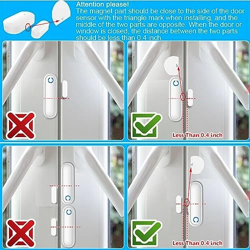 WiFi Door Alarm System with Phone App — Smart Home Security, YisTech