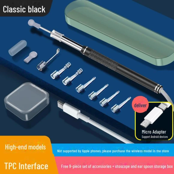 Ear Cleaning Tool with Camera — Otoscopes, Small Appliances
