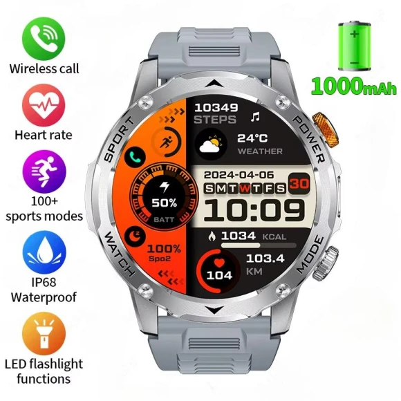 Large Capacity Battery Smartwatch — Smartwatches, Carrefour