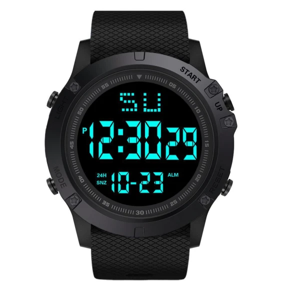 Men's Multifunctional LED Electronic Watch with Large Dial — Smartwatches, Smarter than future