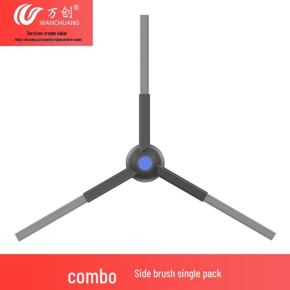 Robot Vacuum Anti-Tangle Side Brush & Dust Collection Accessory — Accessories, ECOVACS